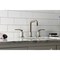 Kingston Brass Widespread Bathroom Faucet with Push PopUp, Brushed Nickel KS1418KL - alternate 2